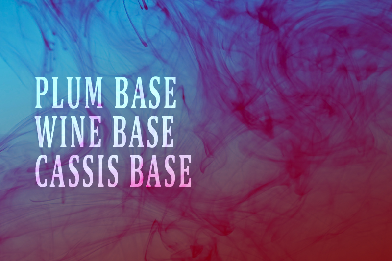 Plum Base/Wine Base/Cassis Base