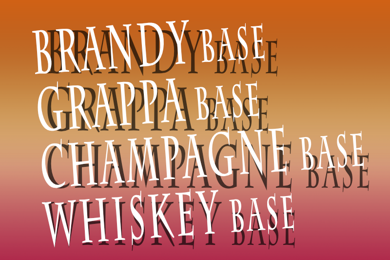 Brandy Base/GRAPPA Base/Champagne Base/Whisky Base